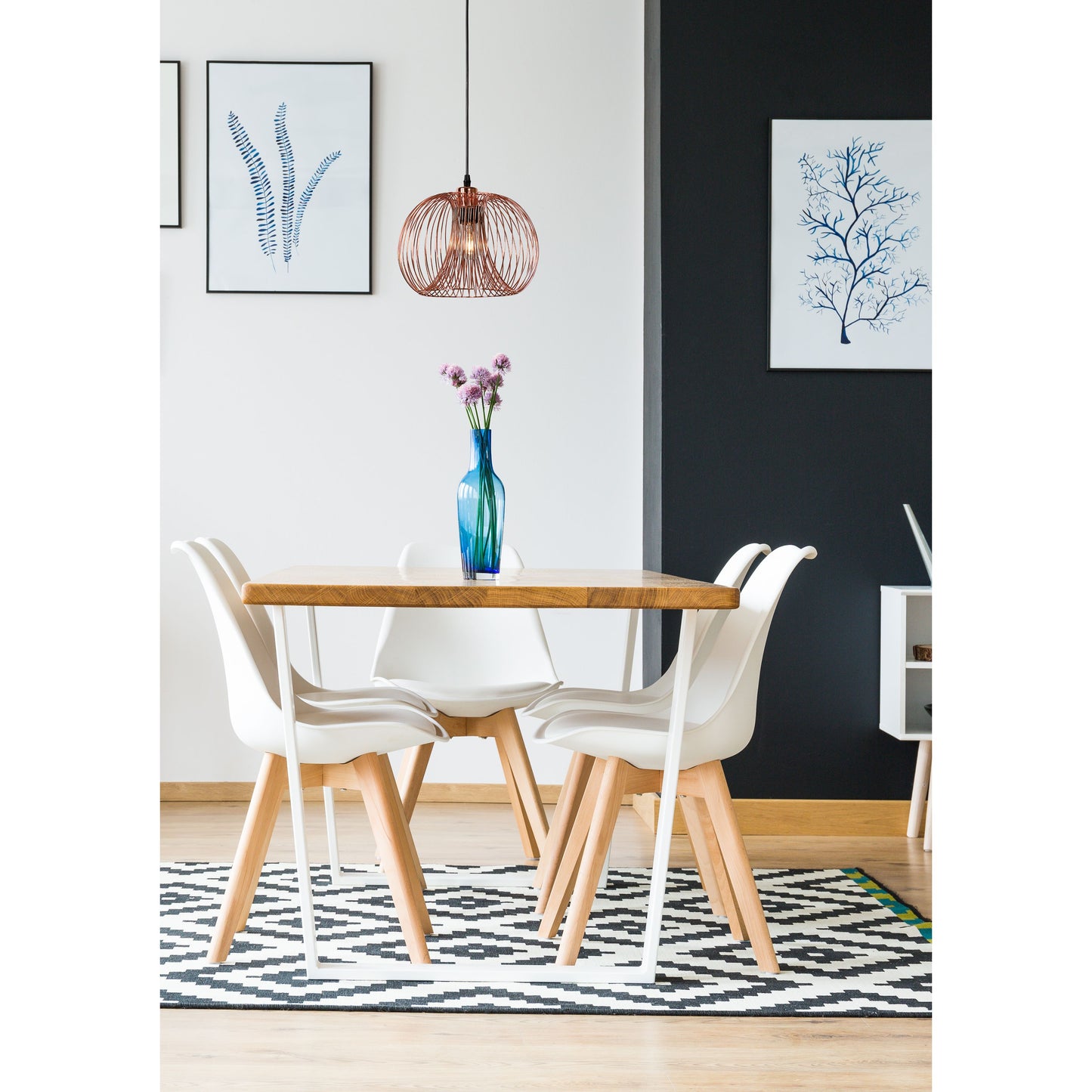 Lucide VINTI - Pendant light - Ø 30 cm - 1xE27 - Copper