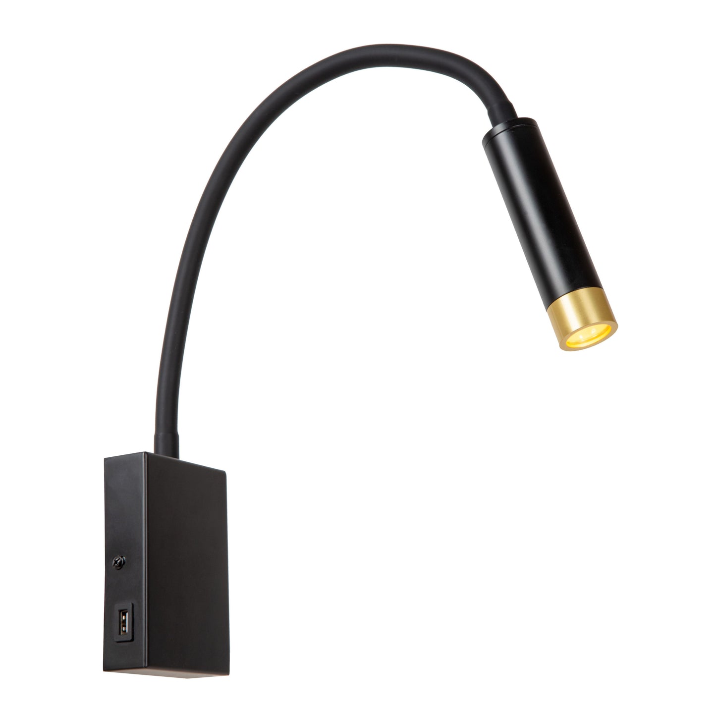 Lucide ALEC - Wall spotlight / Wall light - LED - G9 - 1x3W 2700K - Interchangeable lampshades included - Black