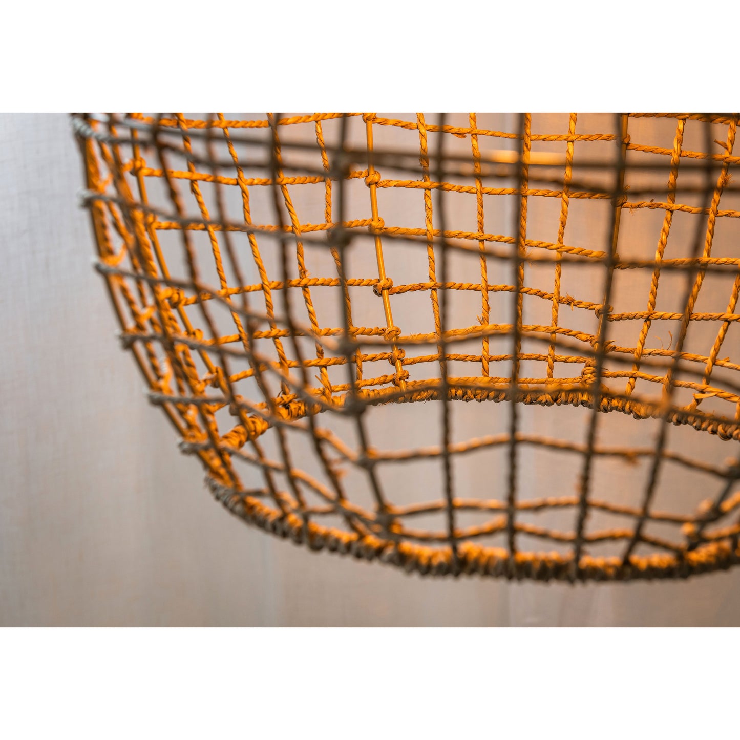 Lucide ALBAN - Pendant light - Ø 35 cm - 1xE27 - Natural