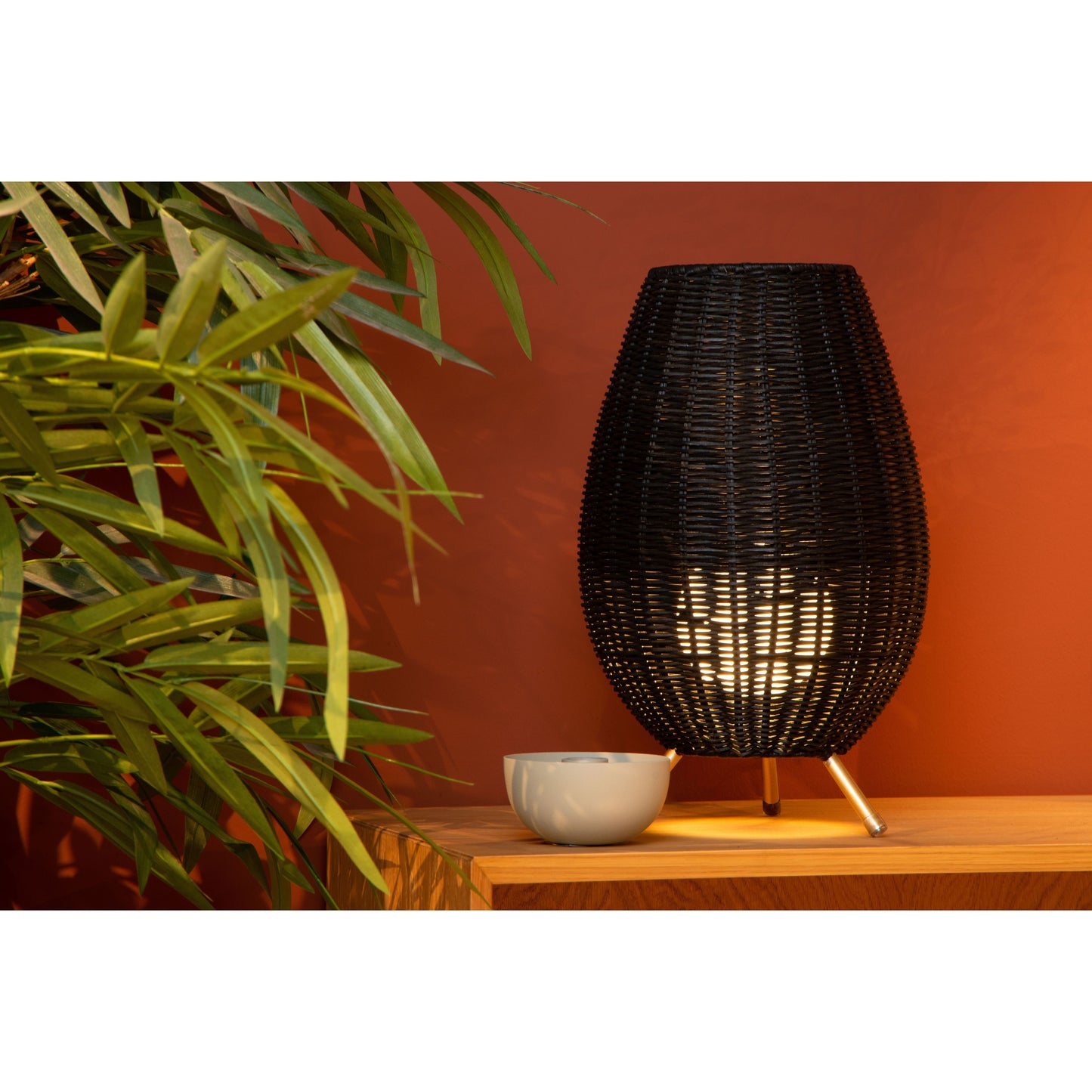 Lucide COLIN - Table lamp - Ø 22 cm - 1xG9 - Black