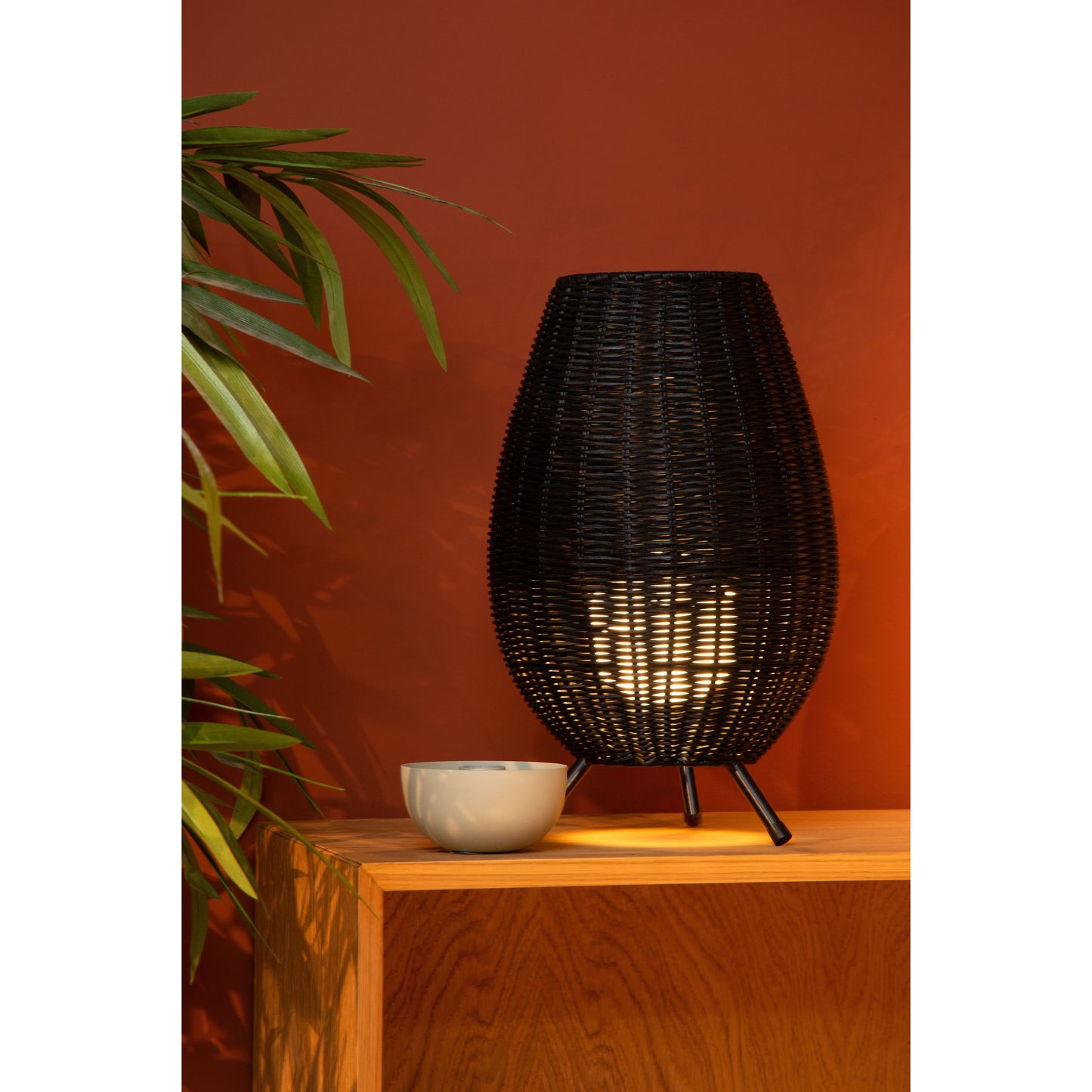 Lucide COLIN - Table lamp - Ø 22 cm - 1xG9 - Black