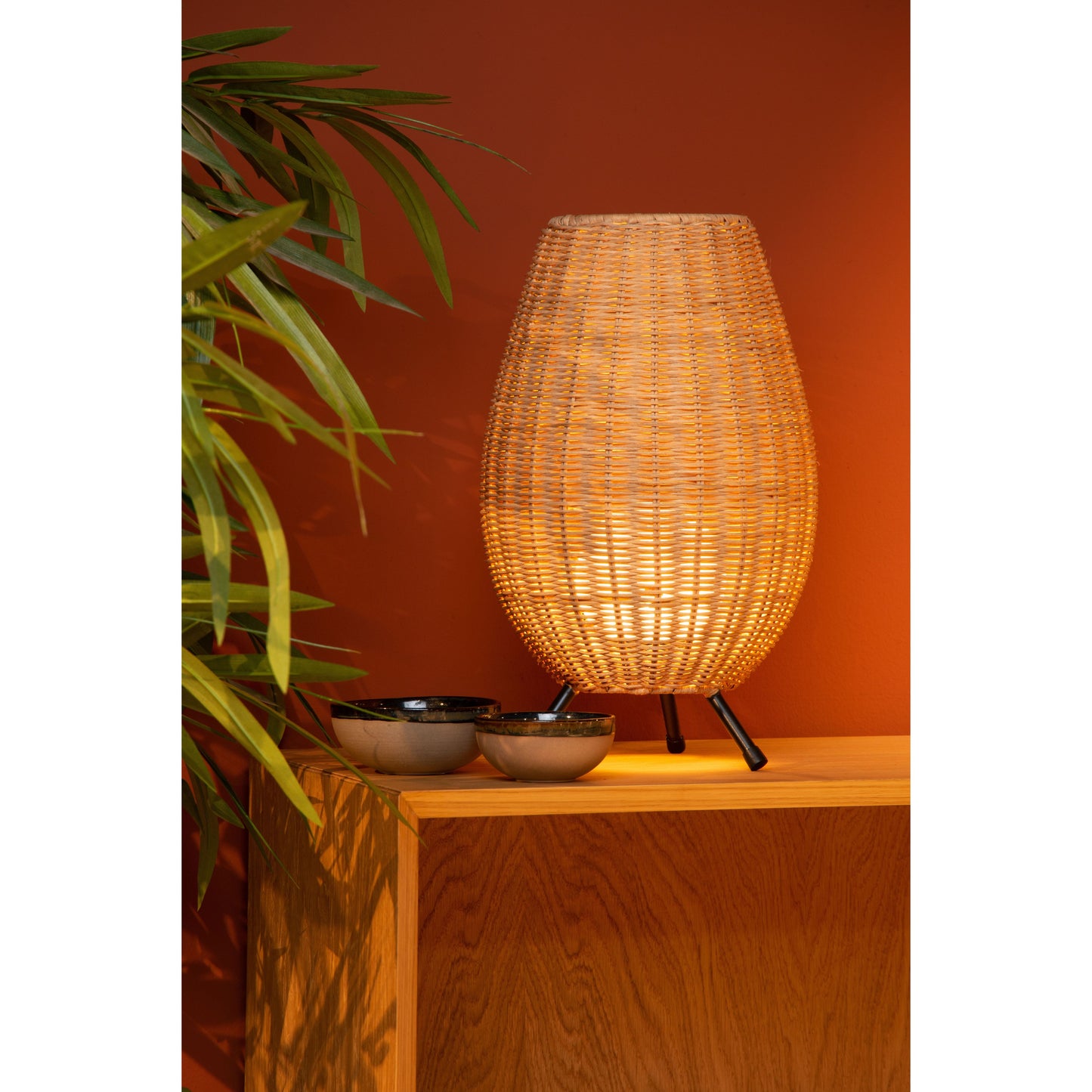 Lucide COLIN - Table lamp - Ø 22 cm - 1xG9 - Natural