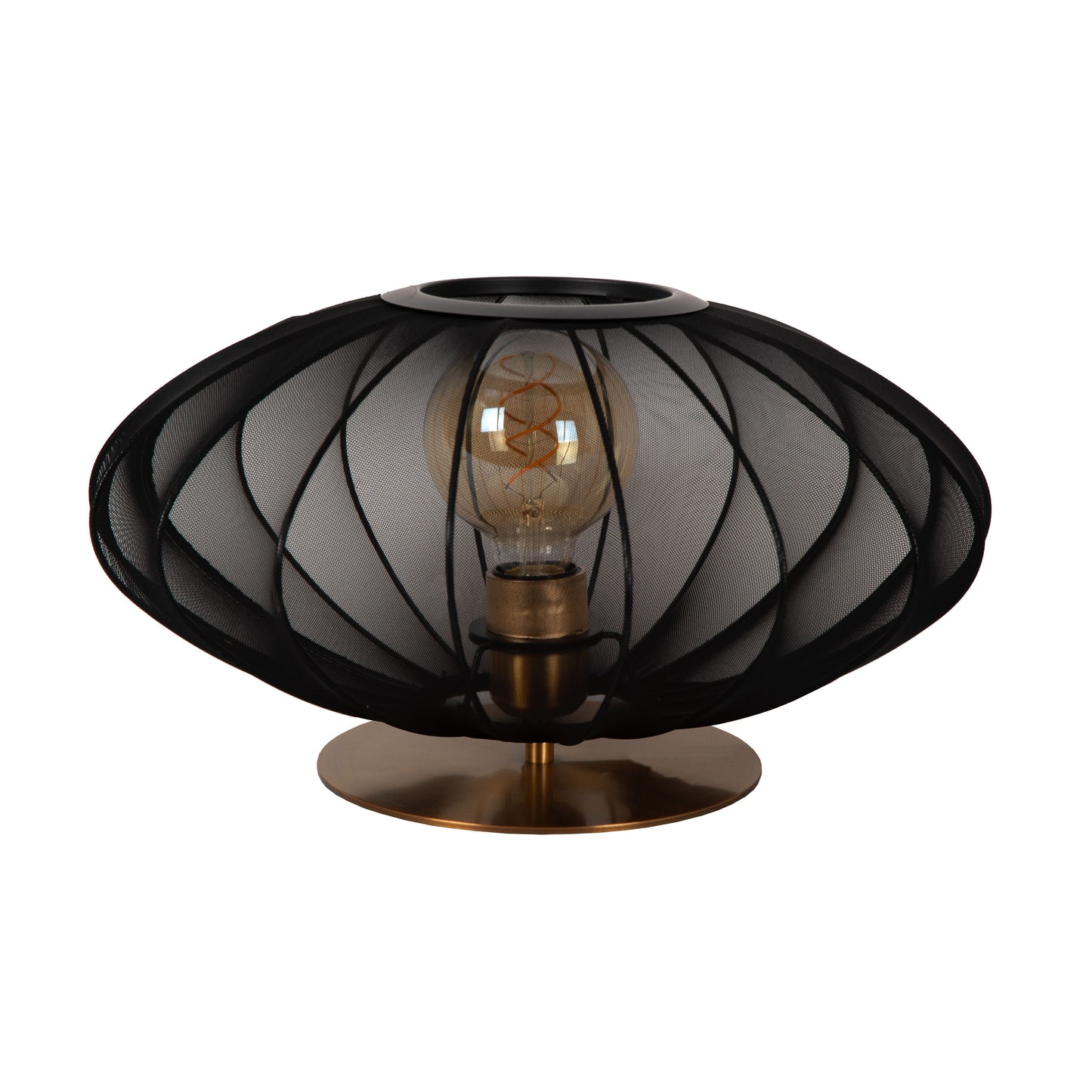 Lucide CORINA - Table lamp - Ø 40 cm - 1xE27 - Black