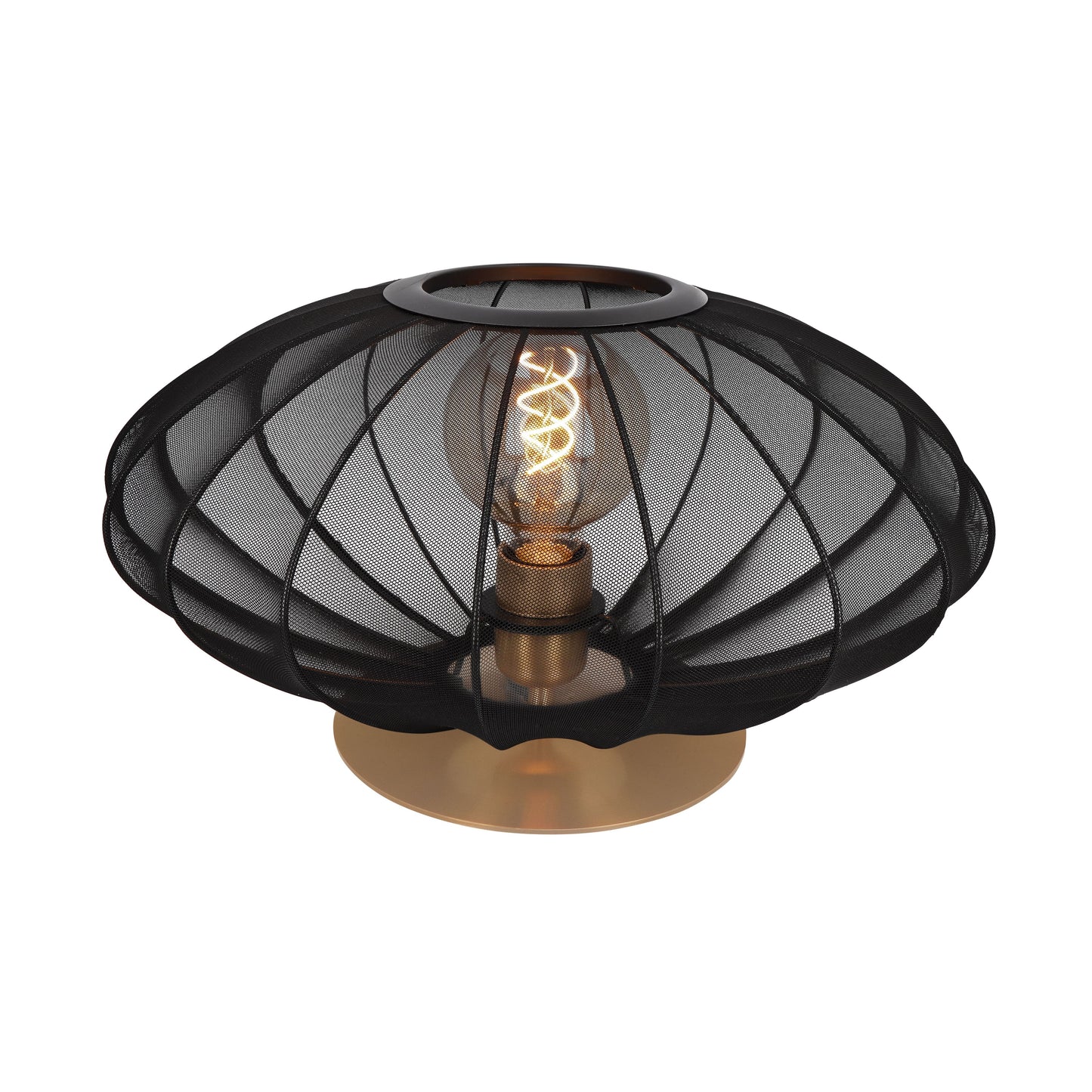 Lucide CORINA - Table lamp - Ø 40 cm - 1xE27 - Black
