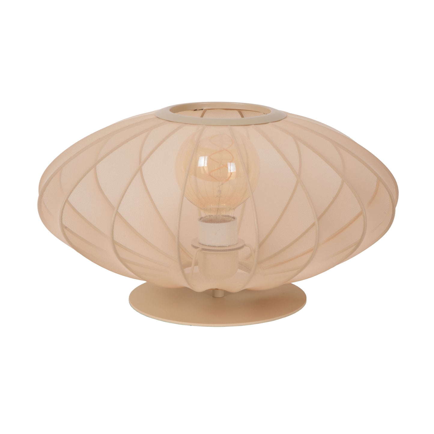 Lucide CORINA - Table lamp - Ø 40 cm - 1xE27 - Cream