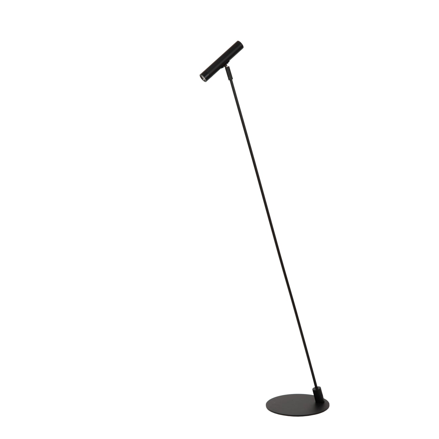Lucide ALEC - Floor lamp - LED - G9 - 1x3W 2700K - Interchangeable lampshades included - Black