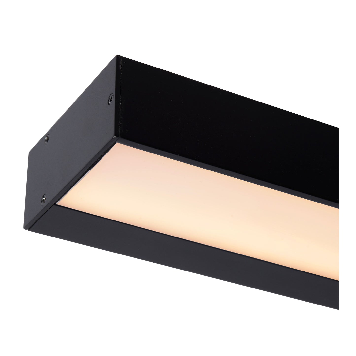 Lucide ALEXA - Wall light Bathroom - LED - 1x13W 3000K - IP44 - Black