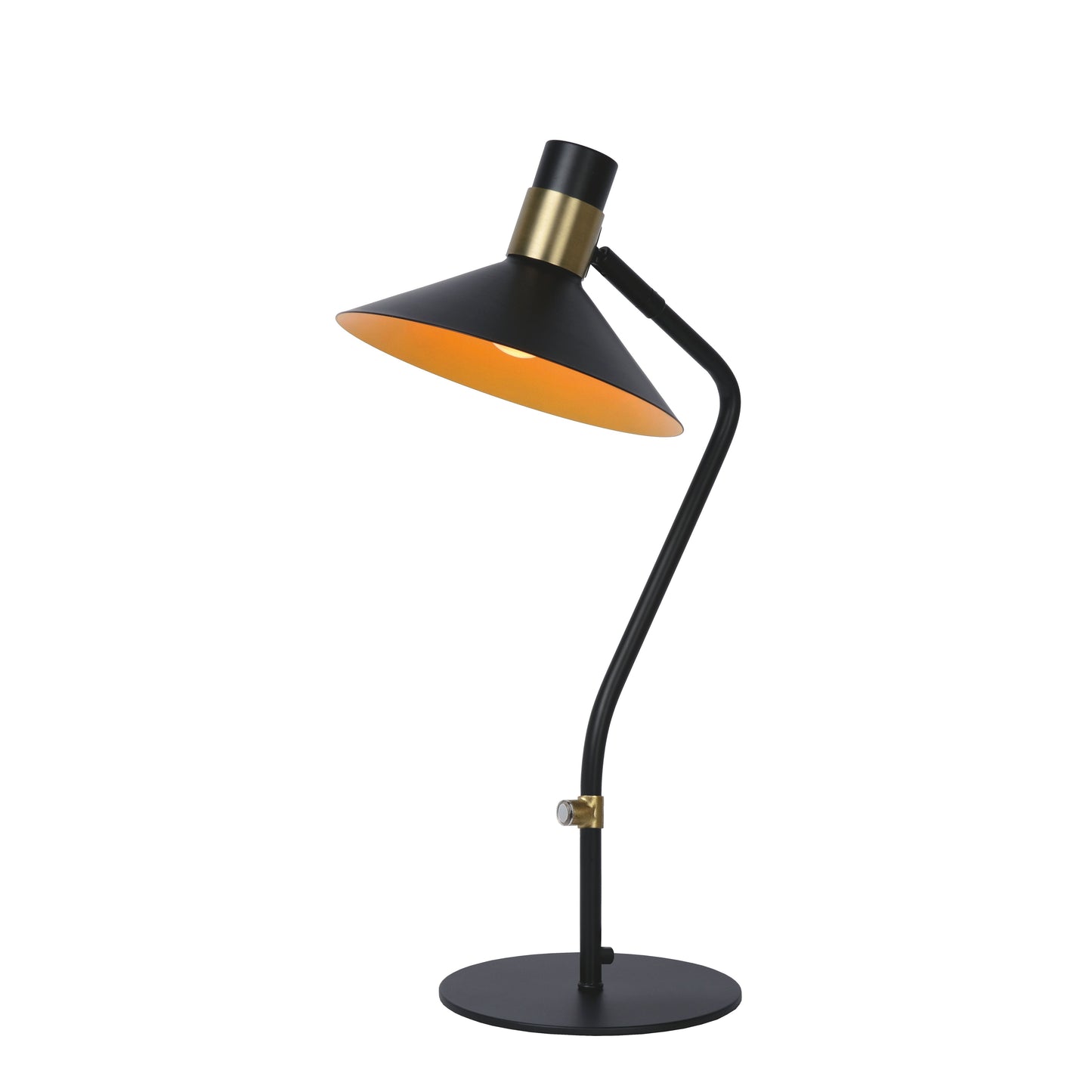 Lucide PEPIJN - Table lamp - 1xE14 - 3 StepDim - Black