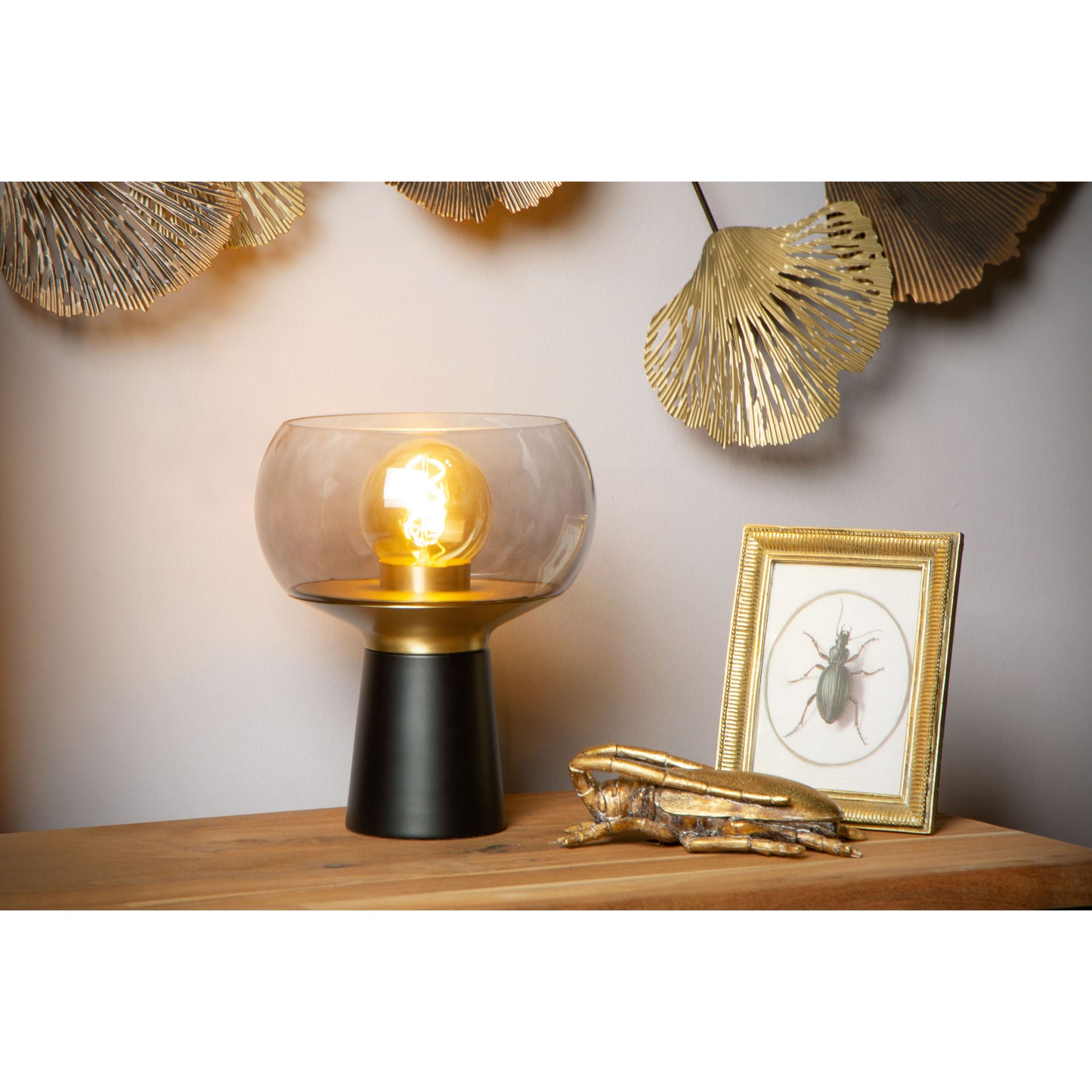 Lucide FARRIS - Table lamp - 1xE27 - Black