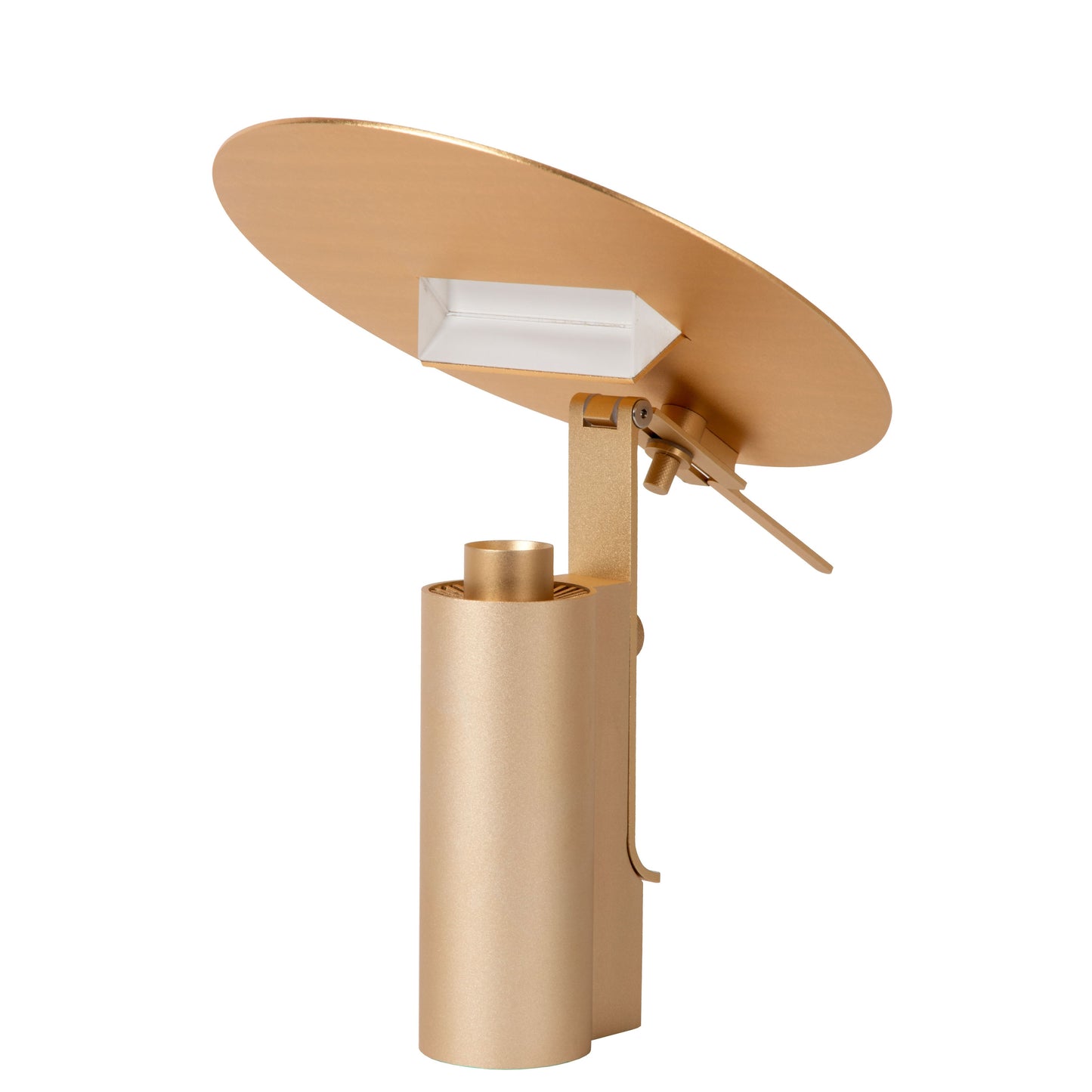Lucide FITS - Table lamp - LED - 1x8W 3000K - Matt Gold / Brass