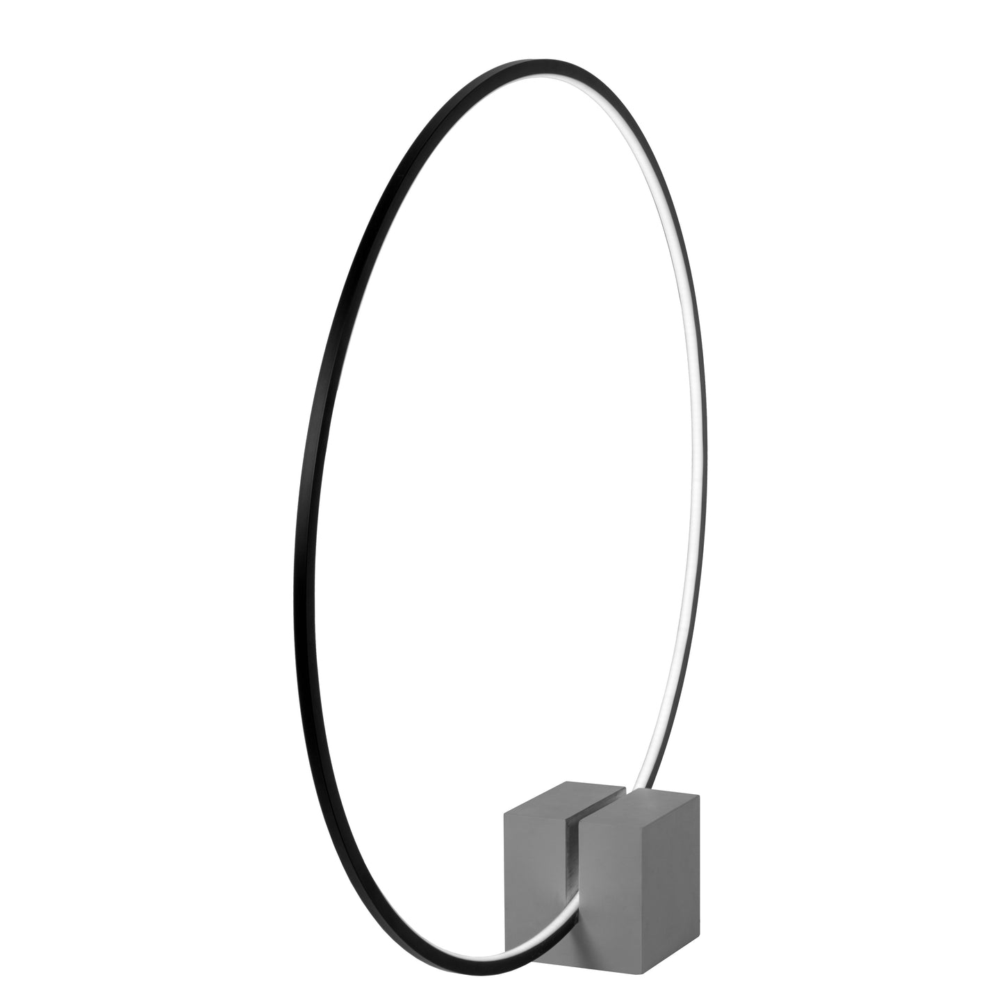 Lucide CIRKELIS - Table lamp - LED Dim. - 1x24W 3000K - Black