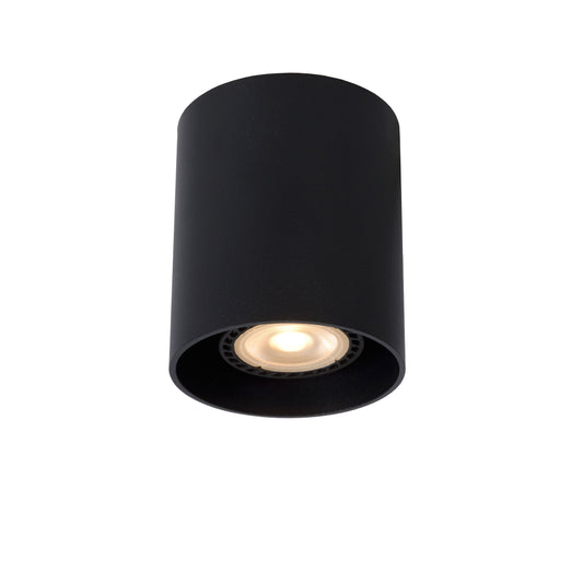 Lucide BODI - Ceiling spotlight - Ø 8 cm - 1xGU10 - Black