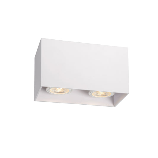 Lucide BODI - Ceiling spotlight - 2xGU10 - White