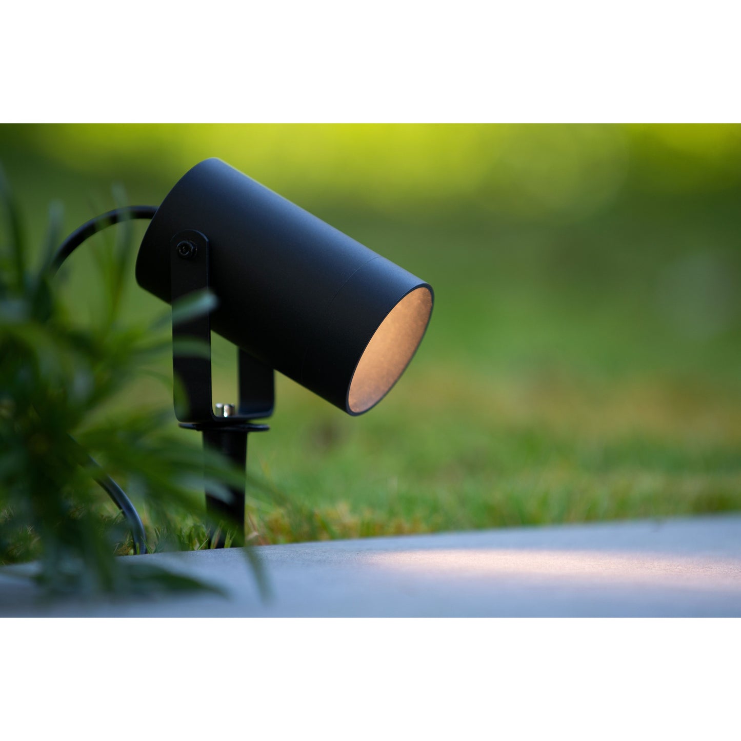 Lucide TAYLOR - Garden spotlight - Ø 10 cm - 1xGU10 - IP65 - Black