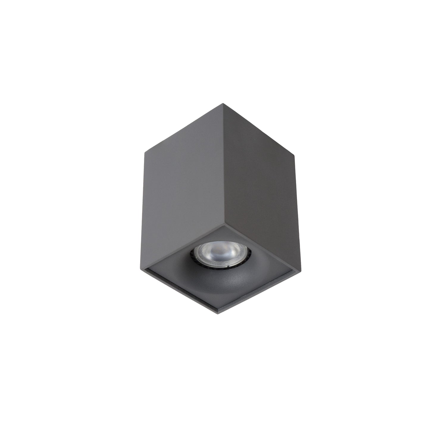 Lucide BENTOO-LED - Ceiling spotlight - LED Dim. - GU10 - 1x5W 3000K - Grey