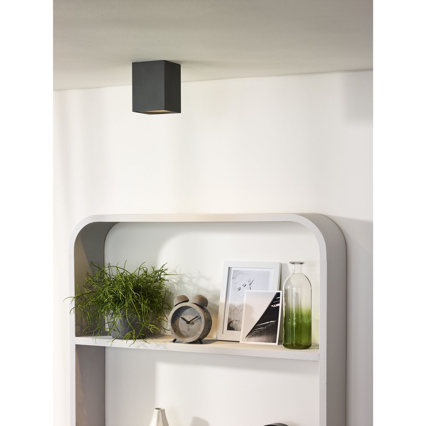 Lucide BENTOO-LED - Ceiling spotlight - LED Dim. - GU10 - 1x5W 3000K - Grey