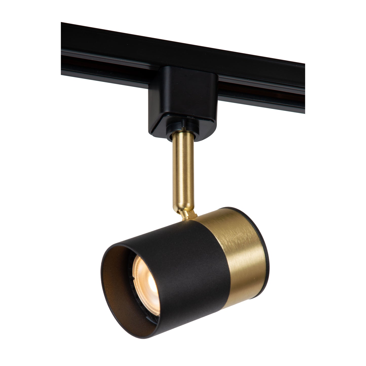 Lucide TRACK FLORIS Track spot - 1-circuit Track lighting system - 1xGU10 - Black (Extension)