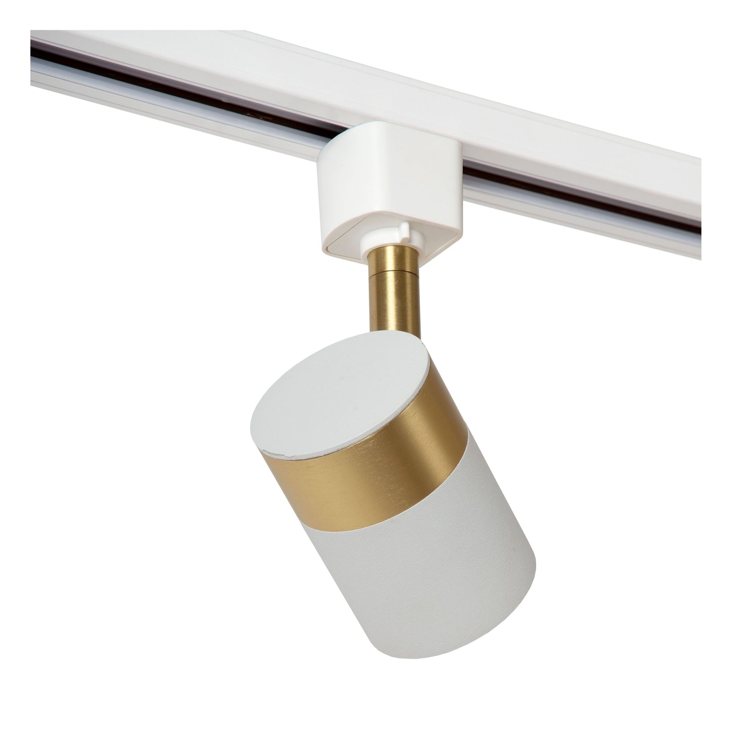 Lucide TRACK FLORIS Track spot - 1-circuit Track lighting system - 1xGU10 - White (Extension)