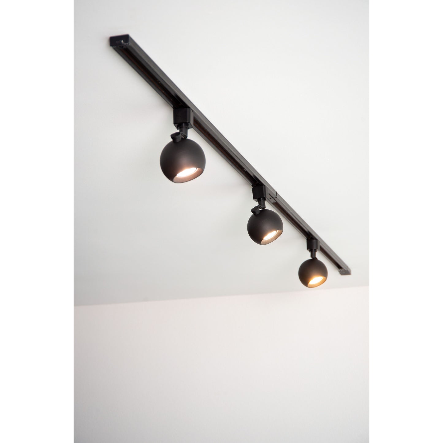 Lucide TRACK FAVORI Track spot - 1-circuit Track lighting system - 1xGU10 - Black (Extension)