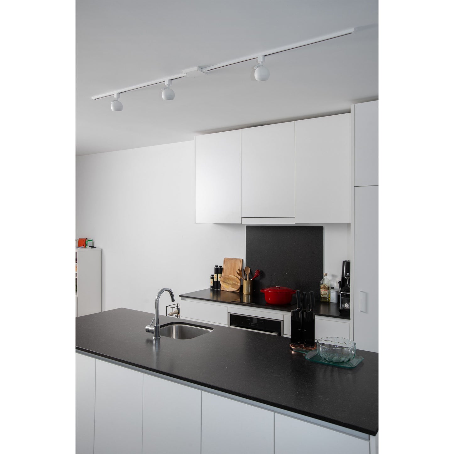 Lucide TRACK FAVORI Track spot - 1-circuit Track lighting system - 1xGU10 - White (Extension)