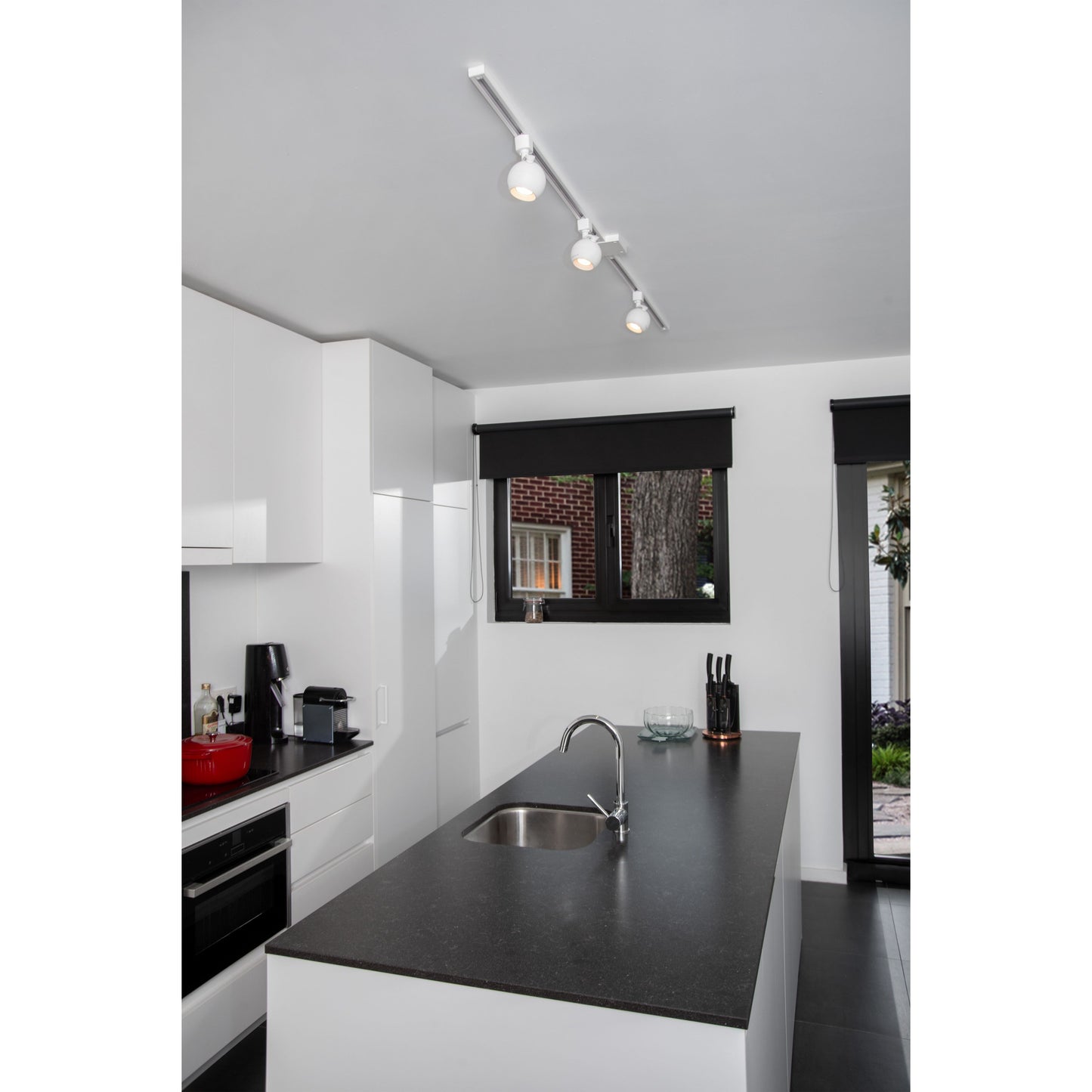 Lucide TRACK FAVORI Track spot - 1-circuit Track lighting system - 1xGU10 - White (Extension)