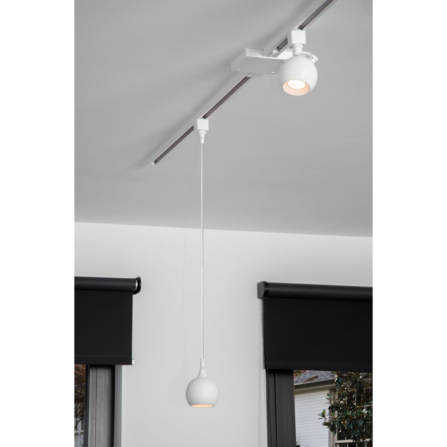 Lucide TRACK FAVORI Track spot - 1-circuit Track lighting system - 1xGU10 - White (Extension)