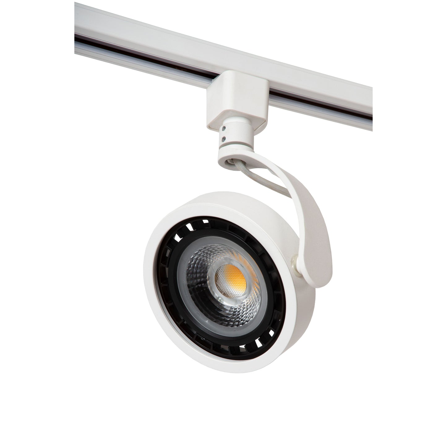Lucide TRACK DORIAN Track spot - 1-circuit Track lighting system - 1xES111 - White (Extension)