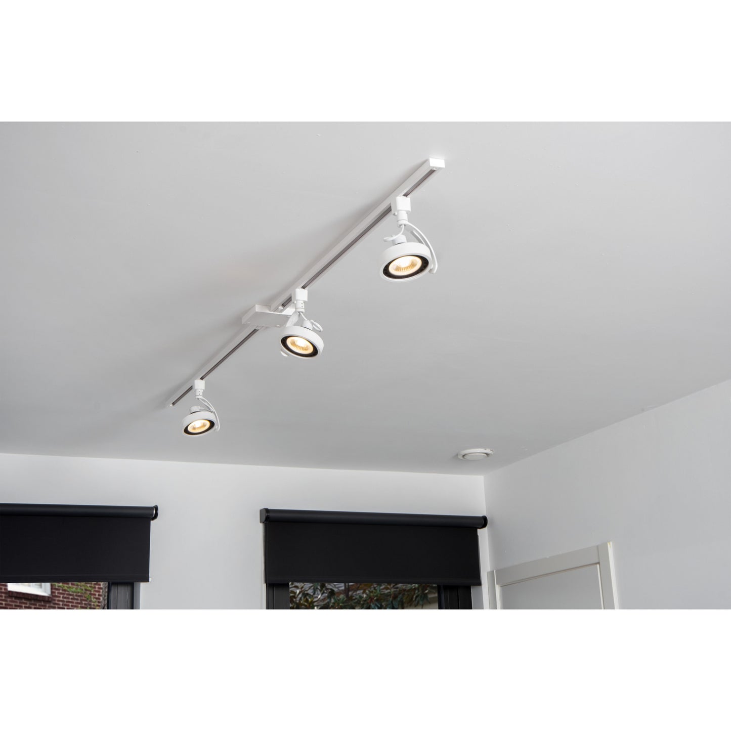 Lucide TRACK DORIAN Track spot - 1-circuit Track lighting system - 1xES111 - White (Extension)
