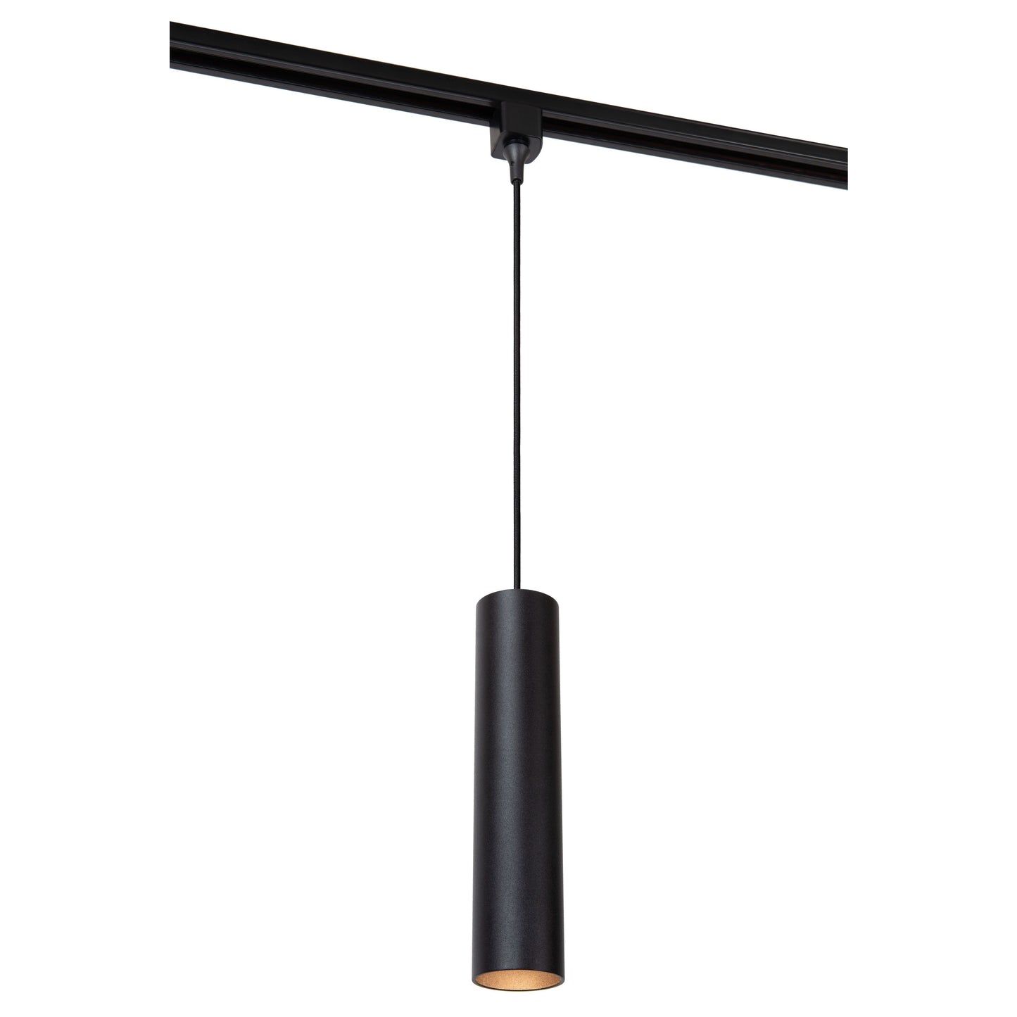 Lucide TRACK FLORIS pendant - 1-circuit Track lighting system - 1xGU10 - Black (Extension)