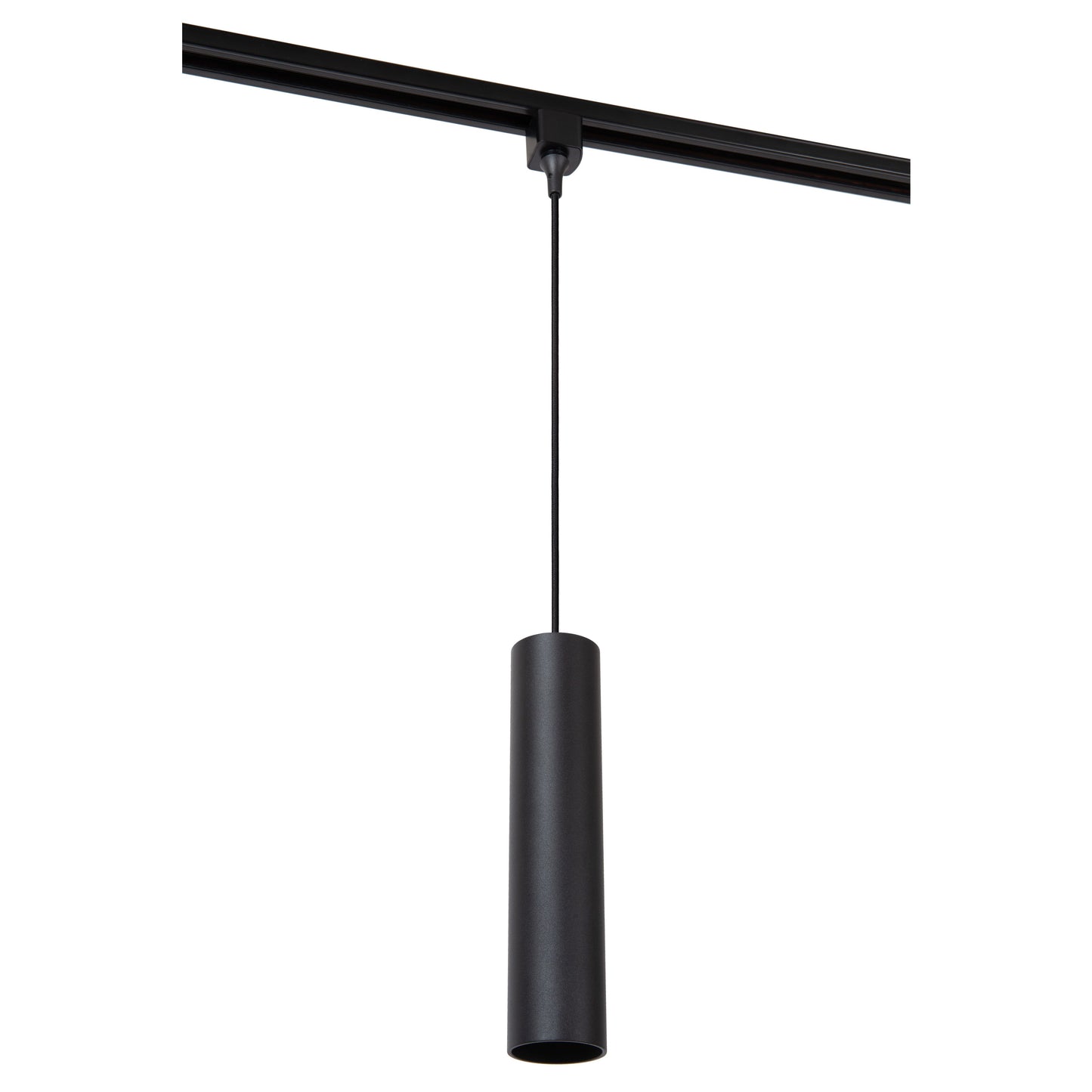 Lucide TRACK FLORIS pendant - 1-circuit Track lighting system - 1xGU10 - Black (Extension)