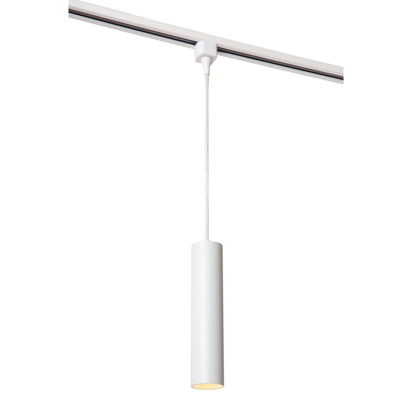 Lucide TRACK FLORIS pendant - 1-circuit Track lighting system - 1xGU10 - White (Extension)