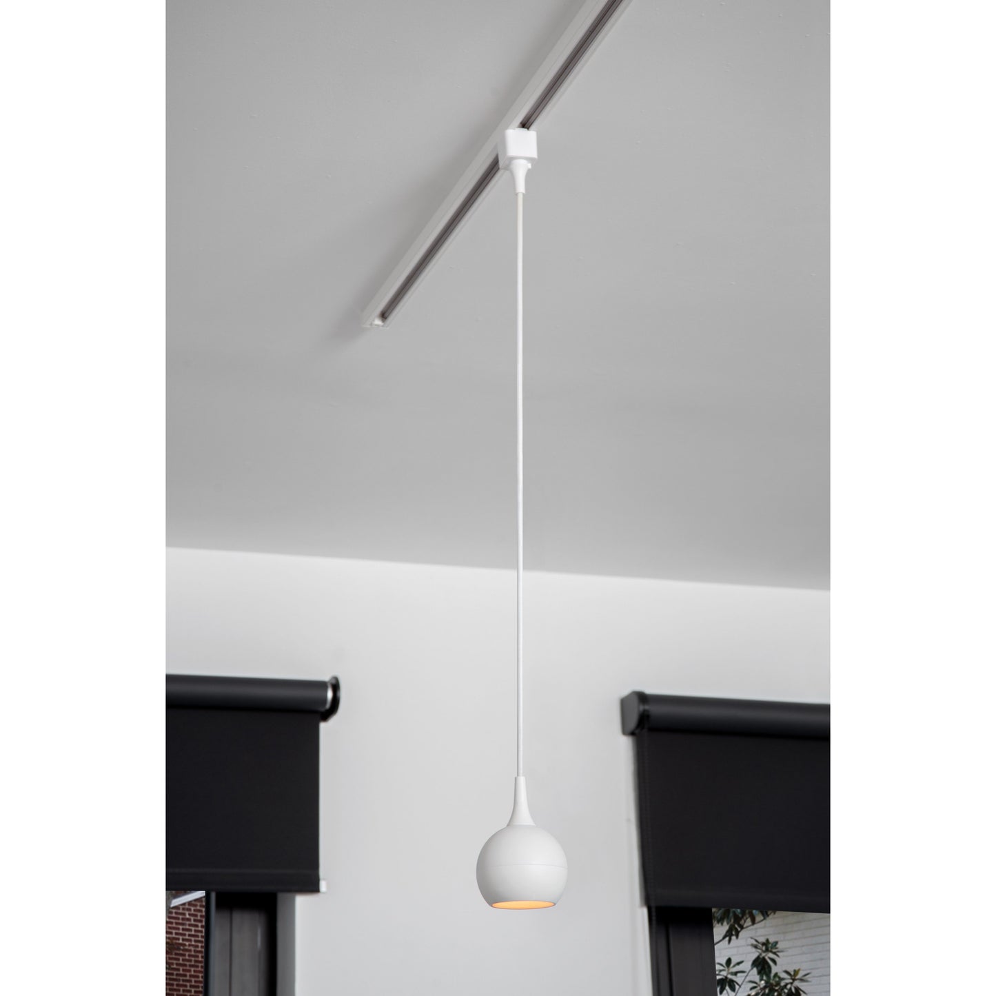 Lucide TRACK FAVORI pendant - 1-circuit Track lighting system - 1xGU10 - White (Extension)