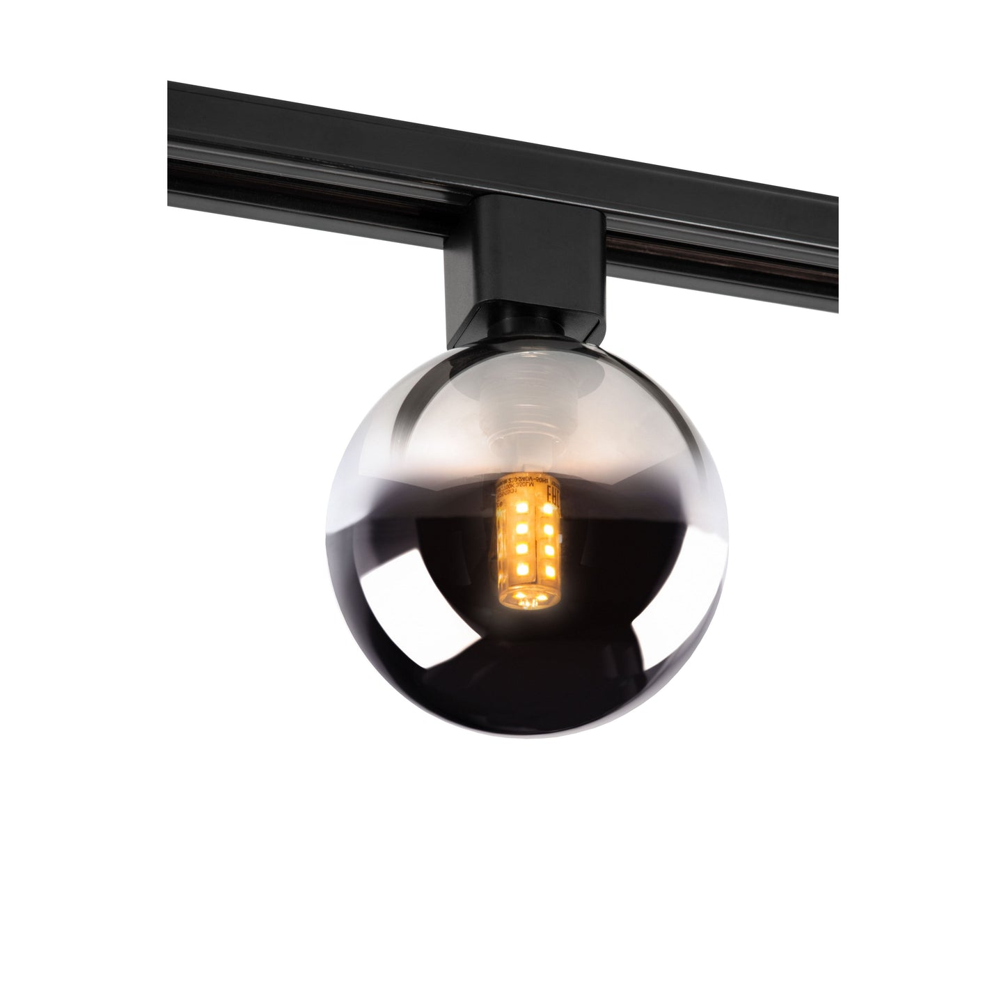 Lucide TRACK TYCHO Track spot - 1-circuit Track lighting system - 1xG9 - Smoke (Extension)