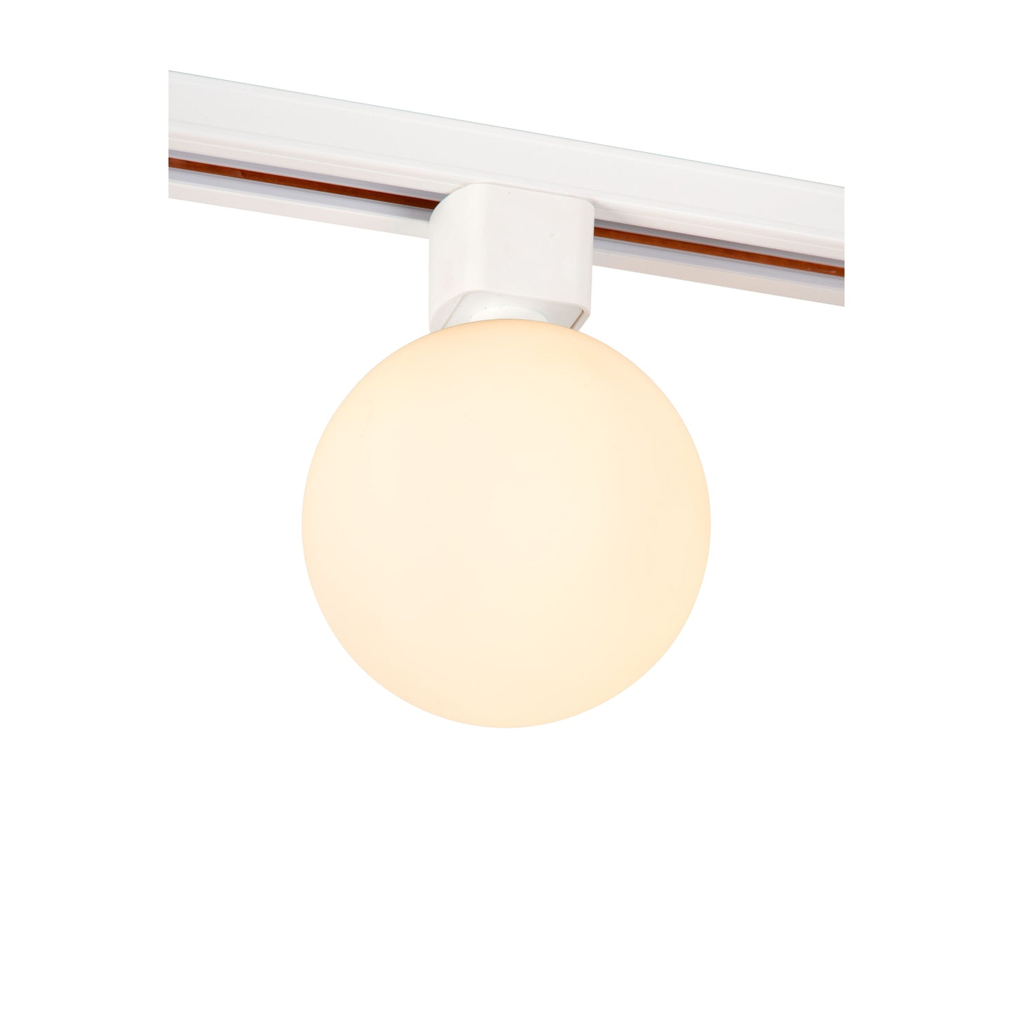 Lucide TRACK TYCHO Track spot - 1-circuit Track lighting system - 1xG9 - Opal (Extension)