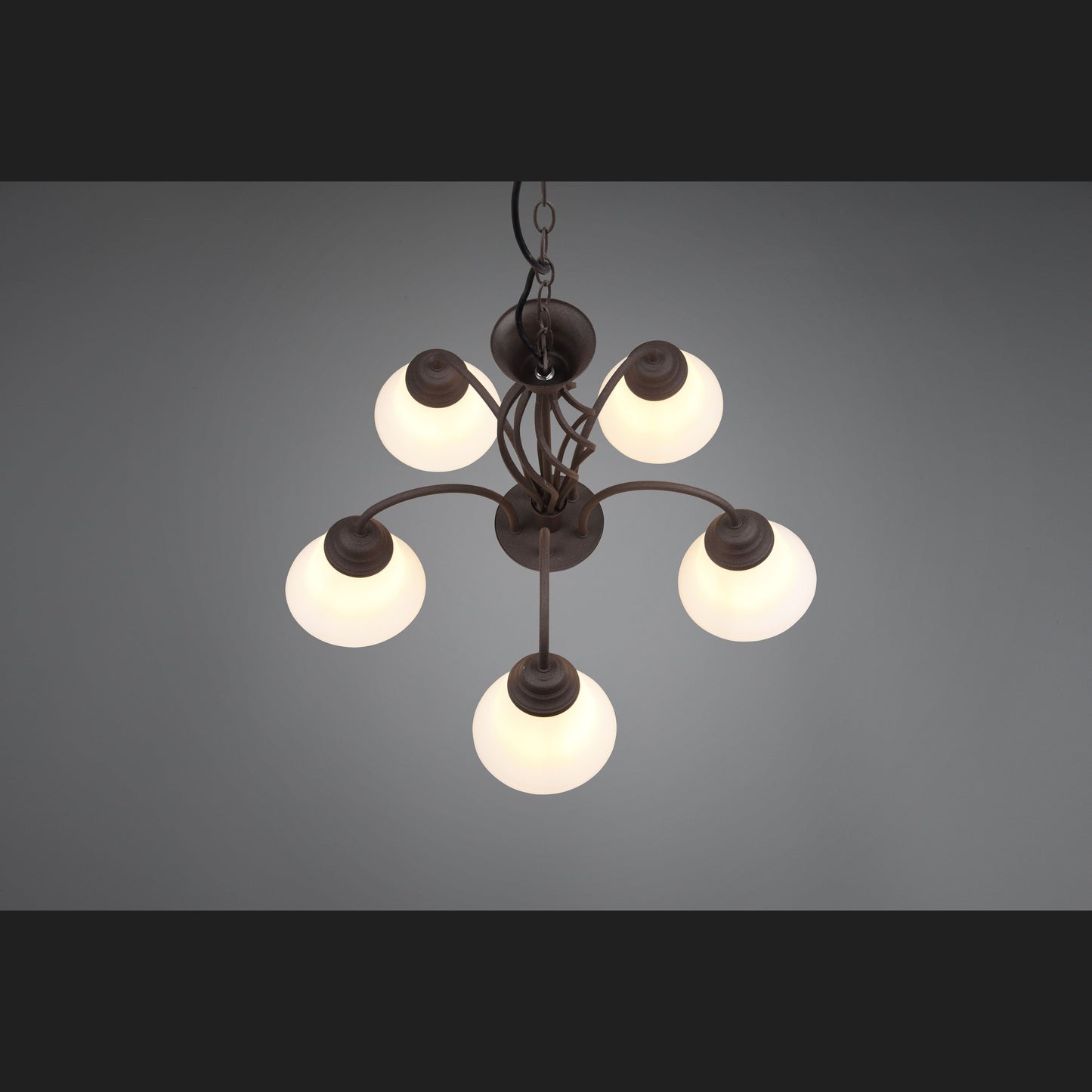 Rustica - Chandelier - White - Trio