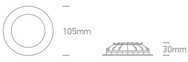 The Dark Light Dome Reflector Die cast