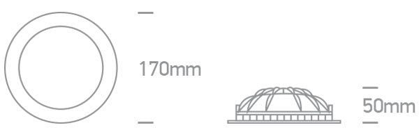 The Dark Light Dome Reflector Die cast