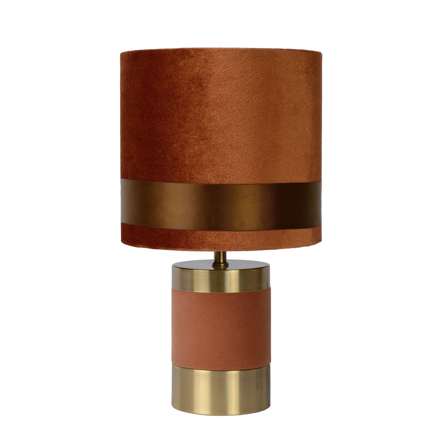 Lucide EXTRAVAGANZA FRIZZLE - Table lamp - Ø 18 cm - 1xE14 - Brown