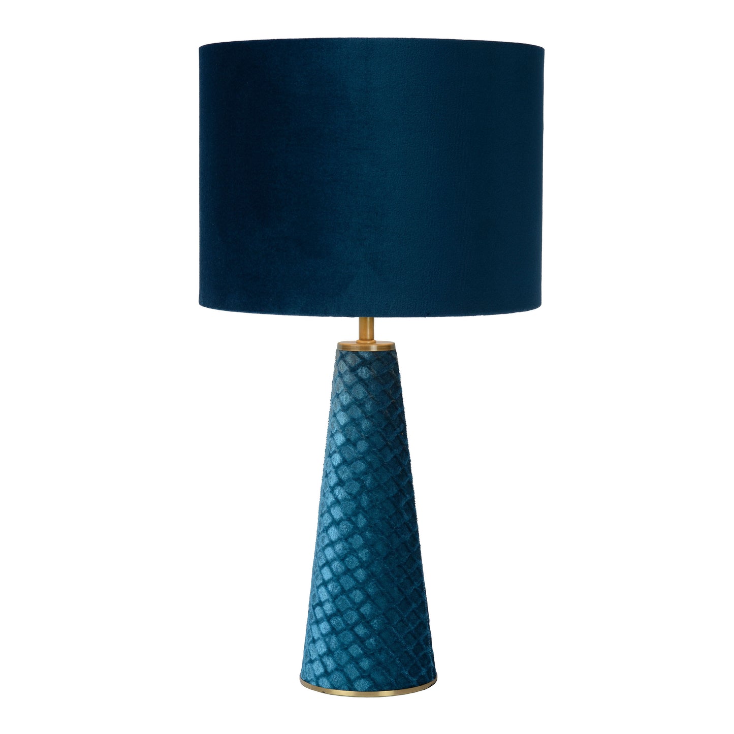 Lucide EXTRAVAGANZA VELVET - Table lamp - Ø 25 cm - 1xE27 - Turquoise