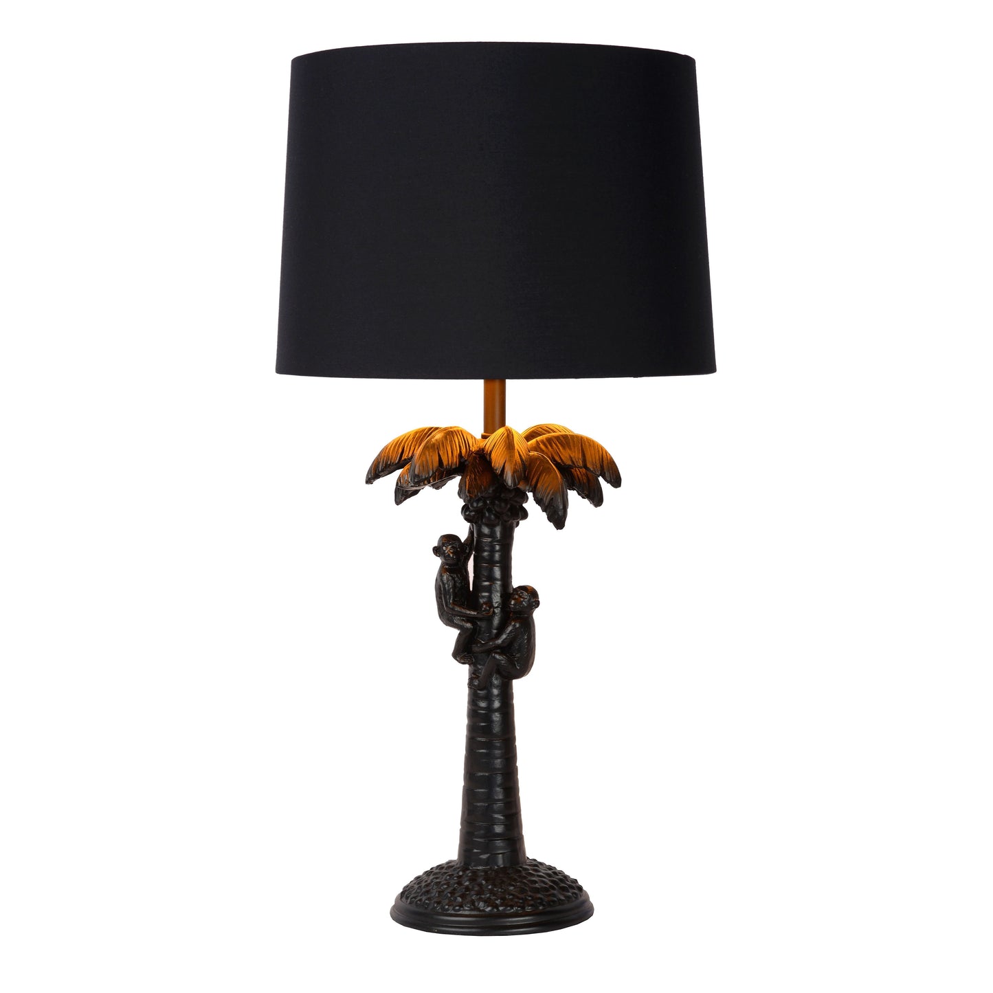 Lucide EXTRAVAGANZA COCONUT - Table lamp - Ø 30,5 cm - 1xE27 - Black