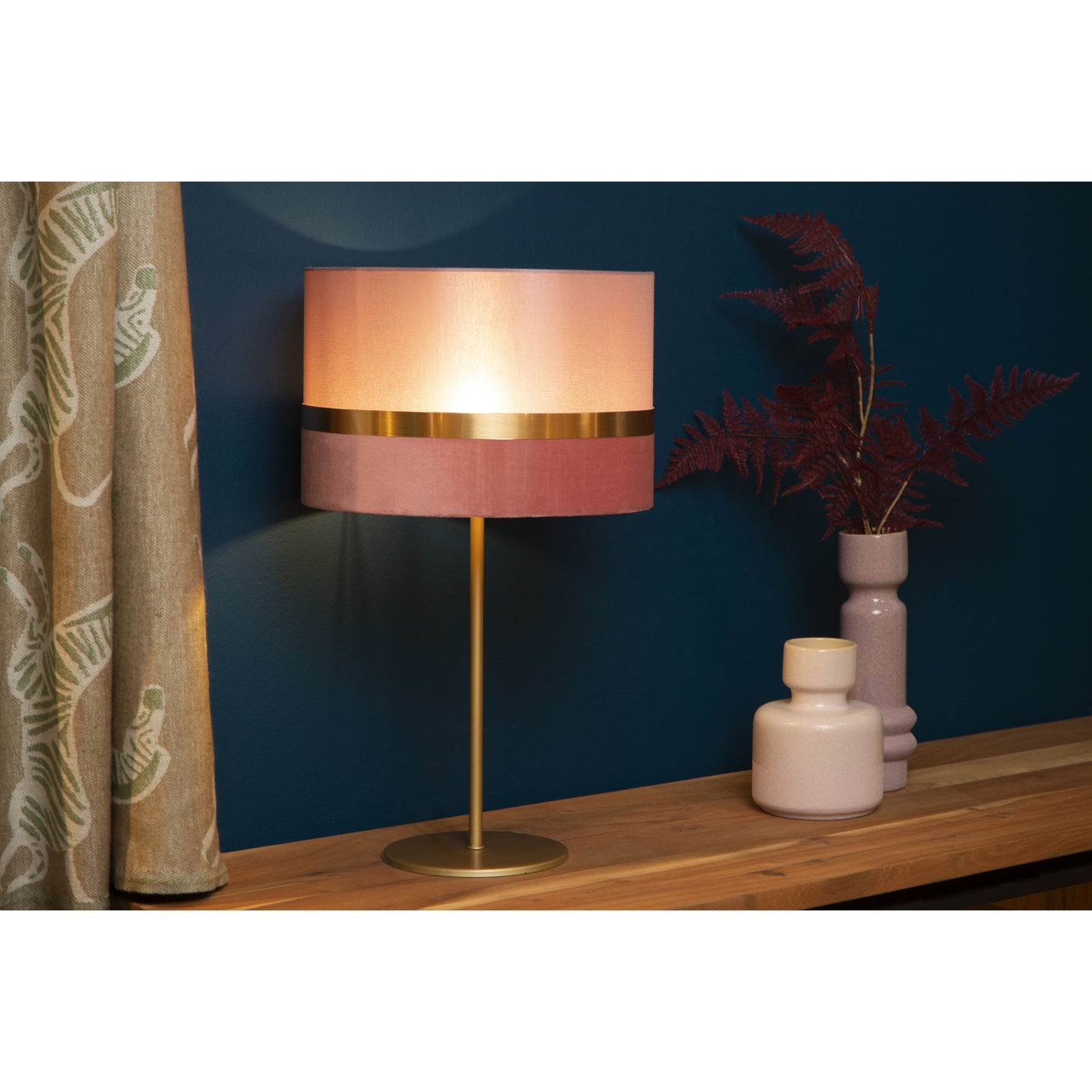 Lucide EXTRAVAGANZA TUSSE - Table lamp - Ø 30 cm - 1xE14 - Pink