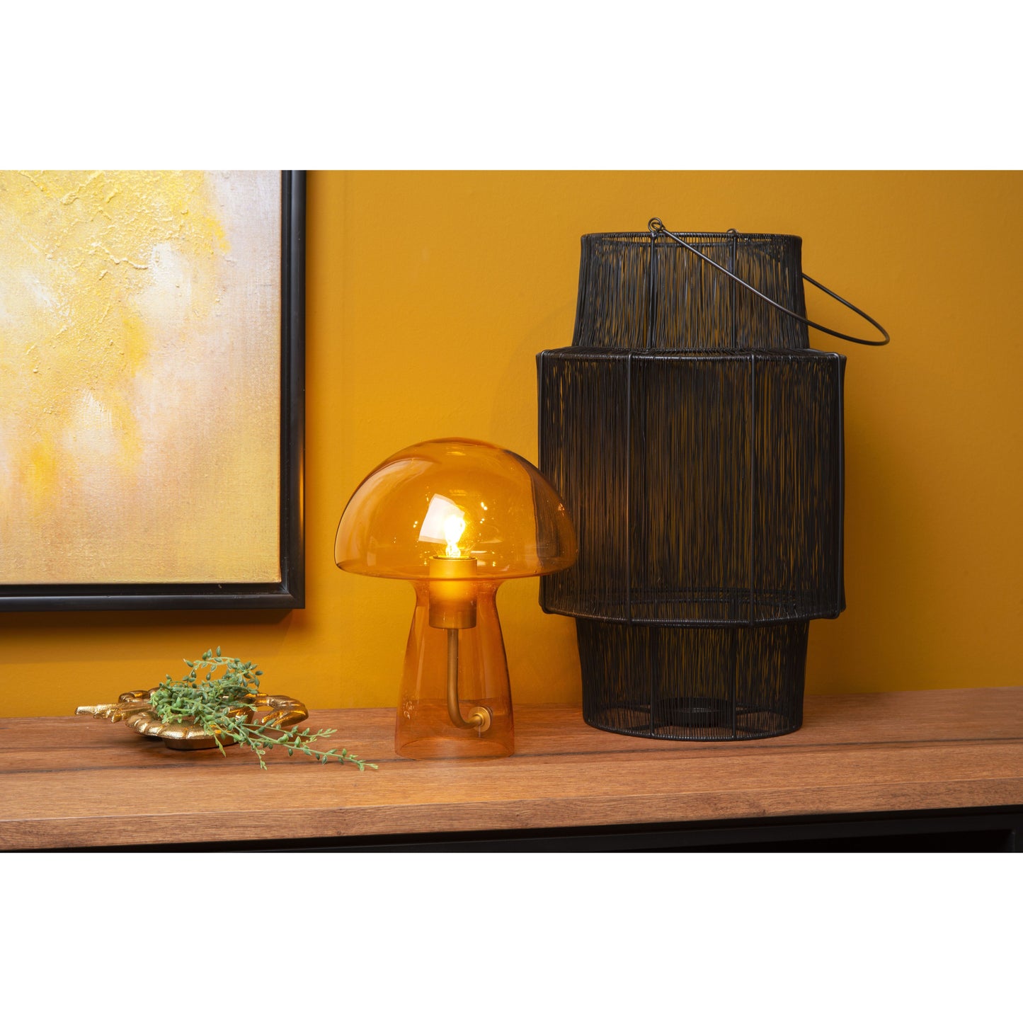 Lucide FUNGO - Table lamp - 1xE27 - Orange