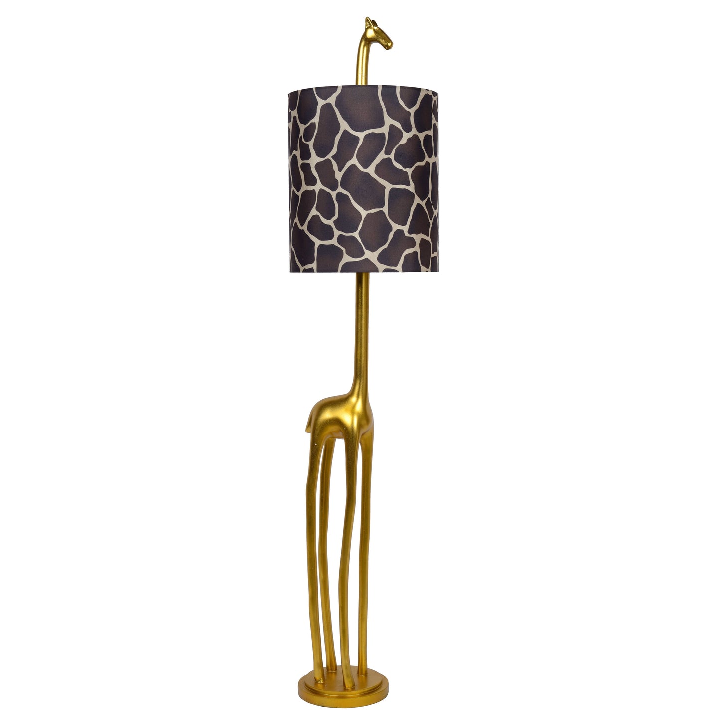 Lucide EXTRAVAGANZA MISS TALL - Floor lamp - Ø 31,5 cm - 1xE27 - Matt Gold / Brass