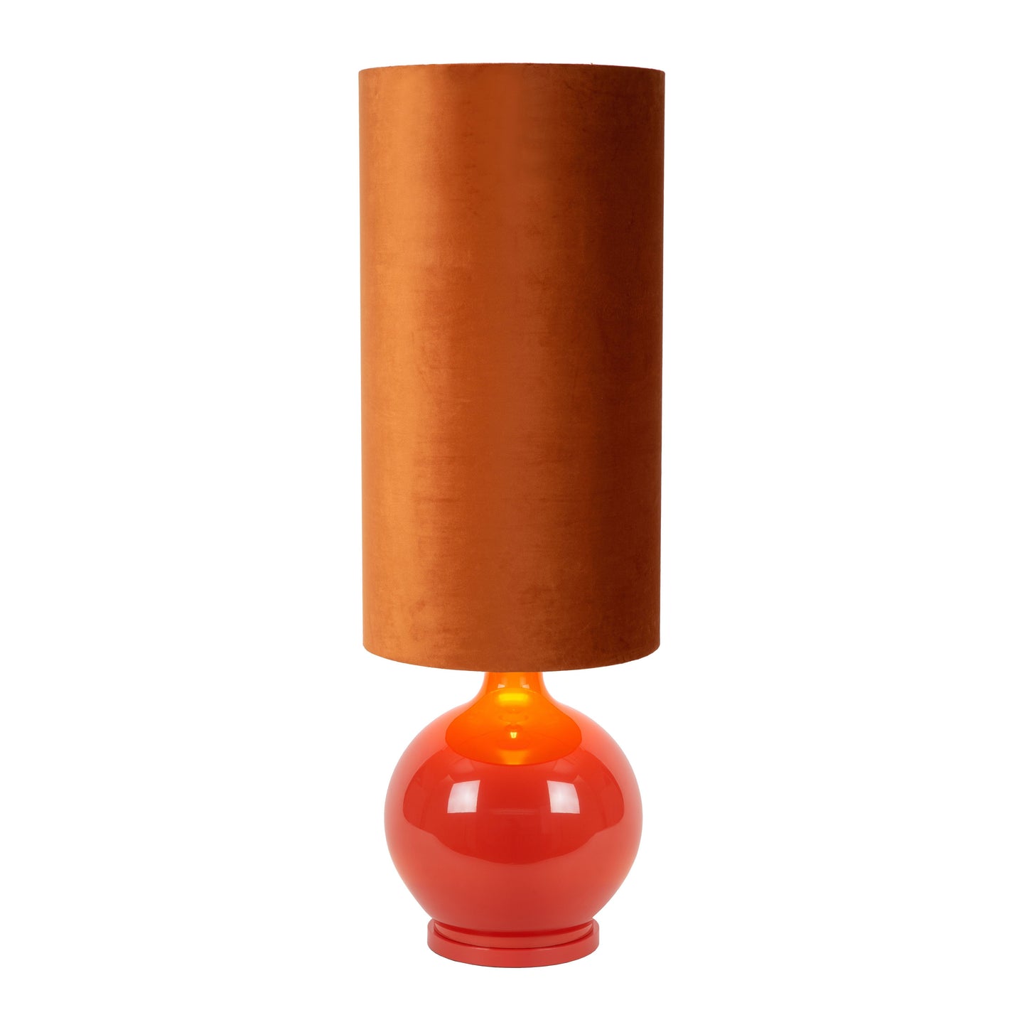 Lucide ESTERAD - Floor lamp - Ø 34 cm - 1xE27 - Orange
