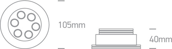 Adjustable Multi LED Aluminium