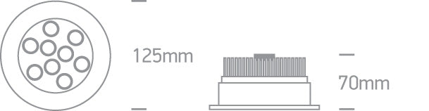 Adjustable Multi LED Aluminium