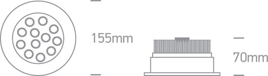 Adjustable Multi LED Aluminium