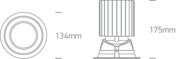 The COB Downlights