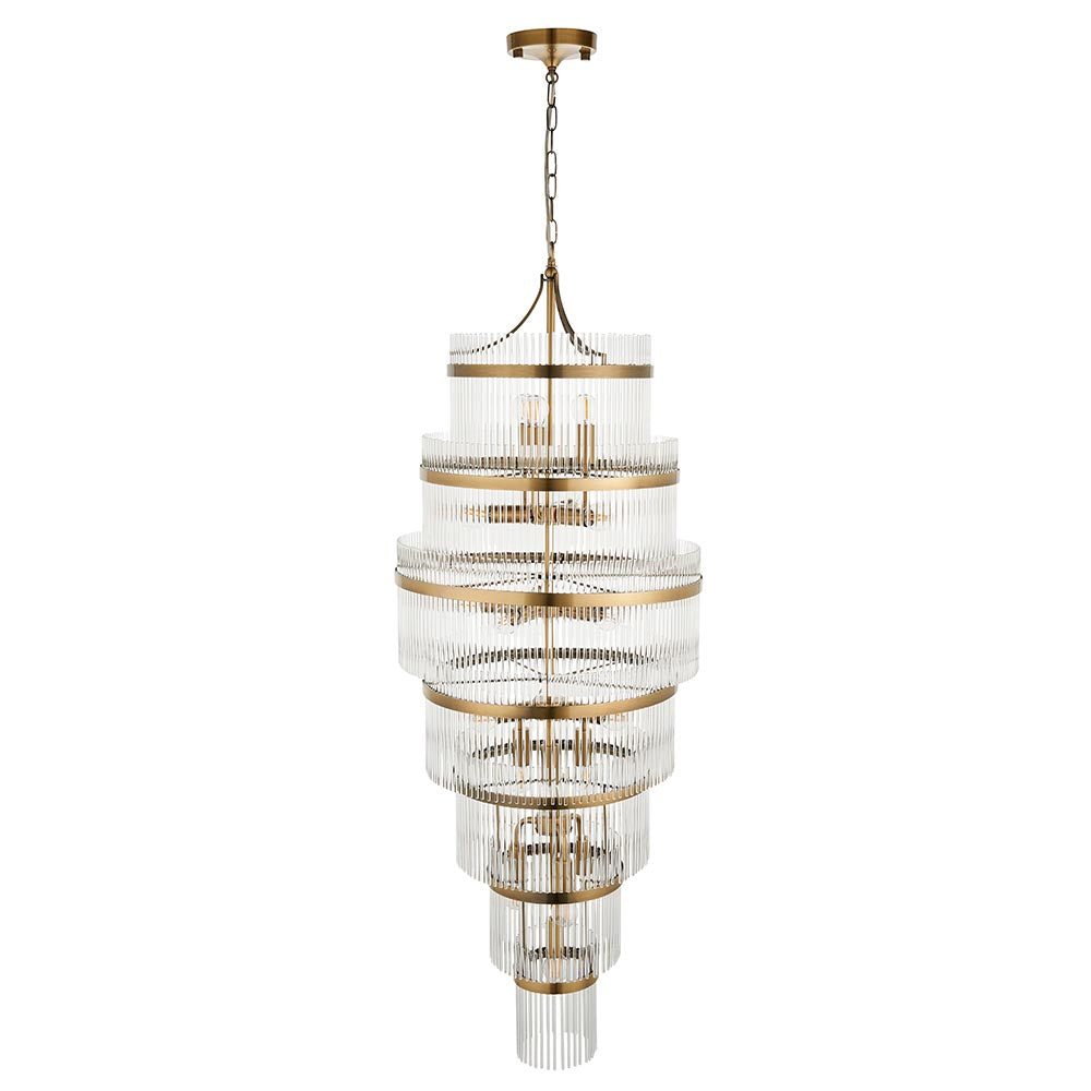 Marietta Grand 21lt Tiered Pendant