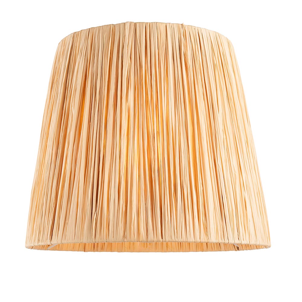 Layered Leaf & Raffia 30cm Table